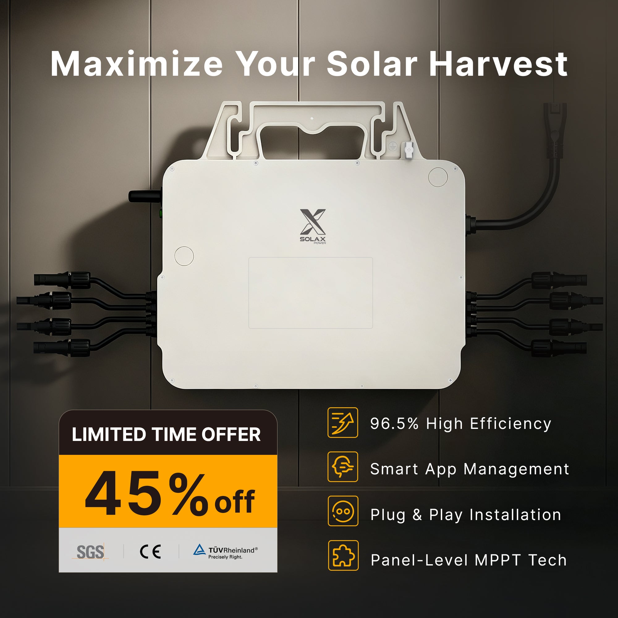Microinverter 4MPPT