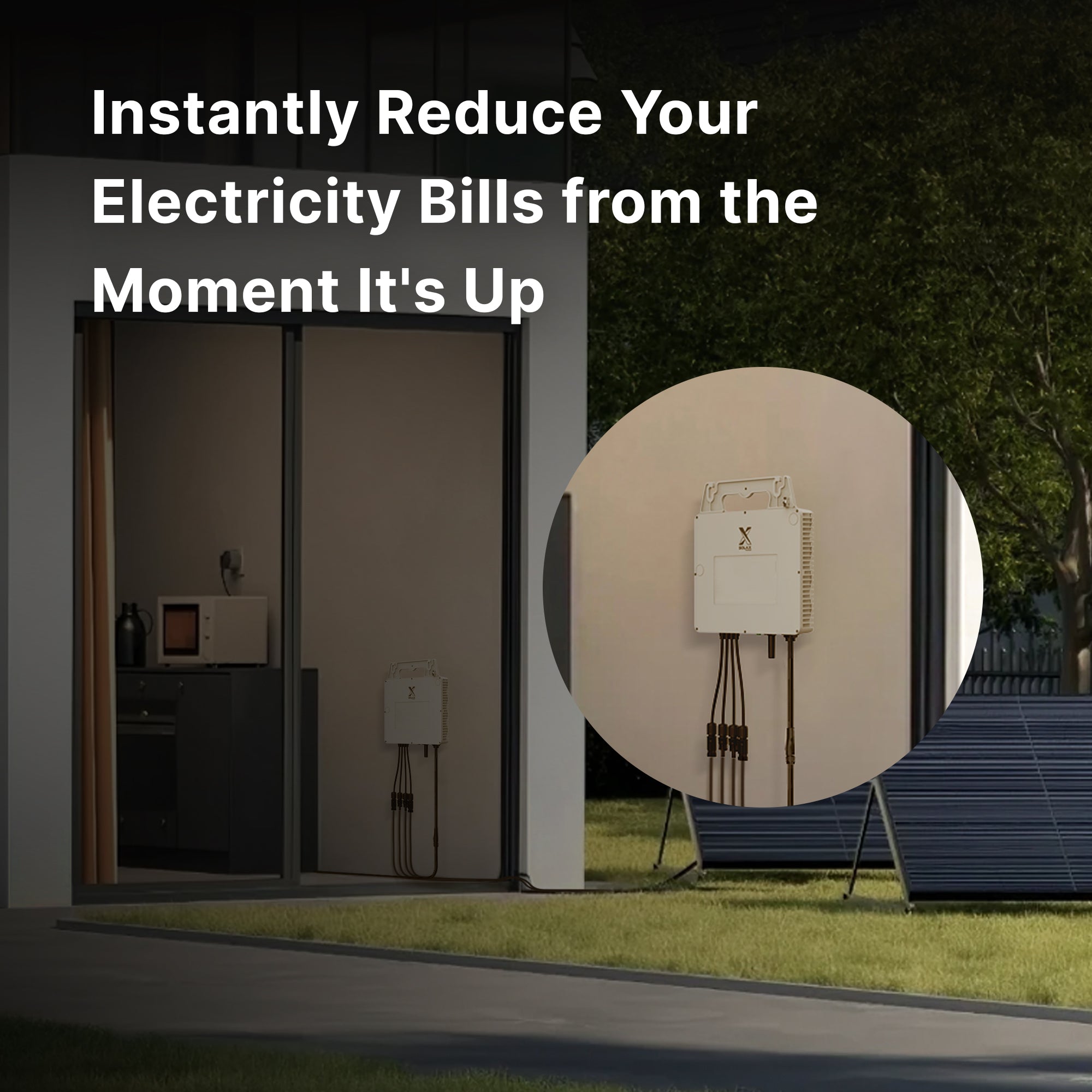Microinverter Dual MPPT Wifi