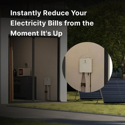 Microinverter Dual MPPT Wifi